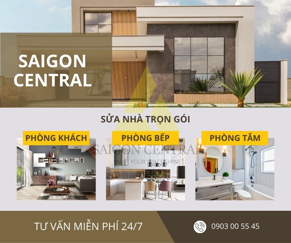 Dịch vụ sửa nhà trọn gói Huyện Nhà Bè