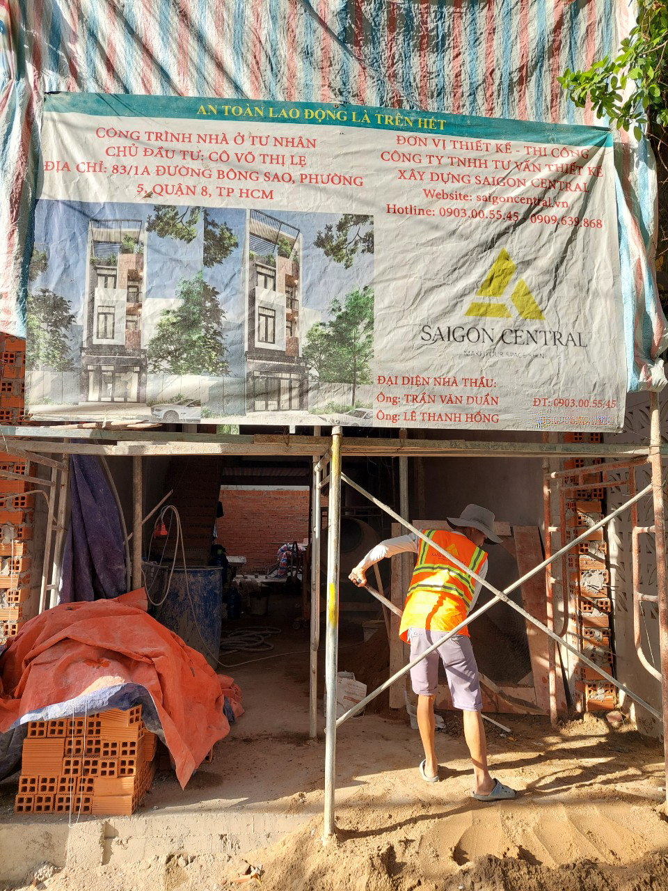 Công trình xây dựng chuyên nghiệp với Saigon Central