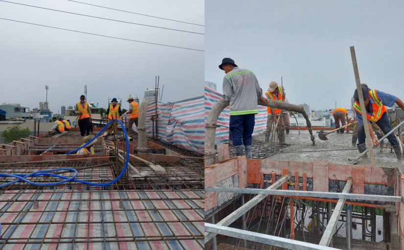 Xây dựng phần thô tại Bình Dương