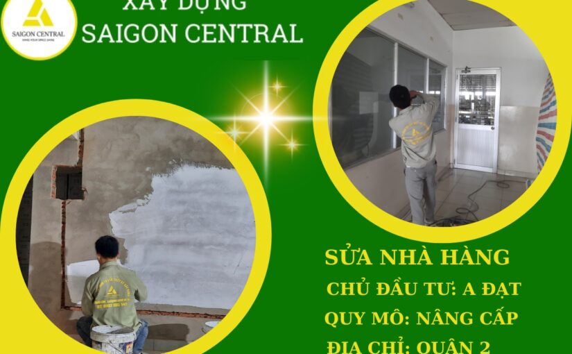 Sửa chữa nhà hàng