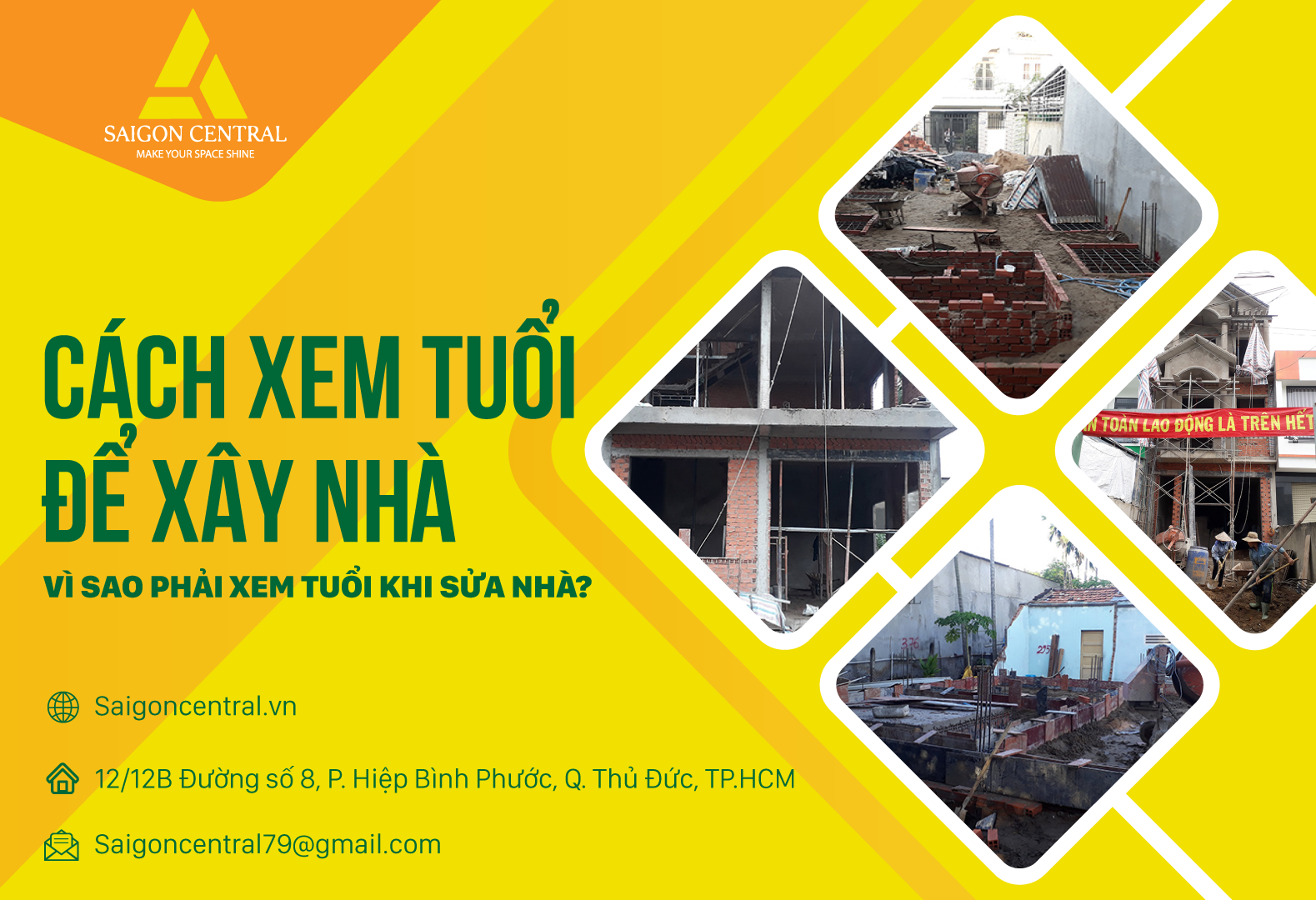 Cách xem tuổi để xây sửa nhà –  Vì sao phải xem tuổi khi sửa nhà ? 