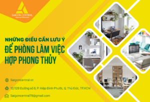 phòng làm việc hợp phong thủy