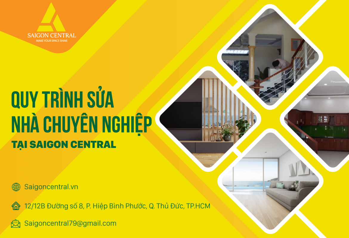 Quy trình sửa nhà chuyên nghiệp