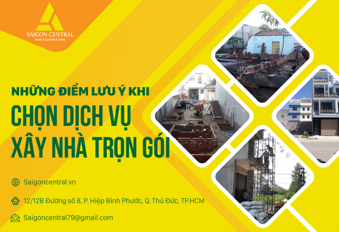 Dịch vụ xây nhà trọn gói