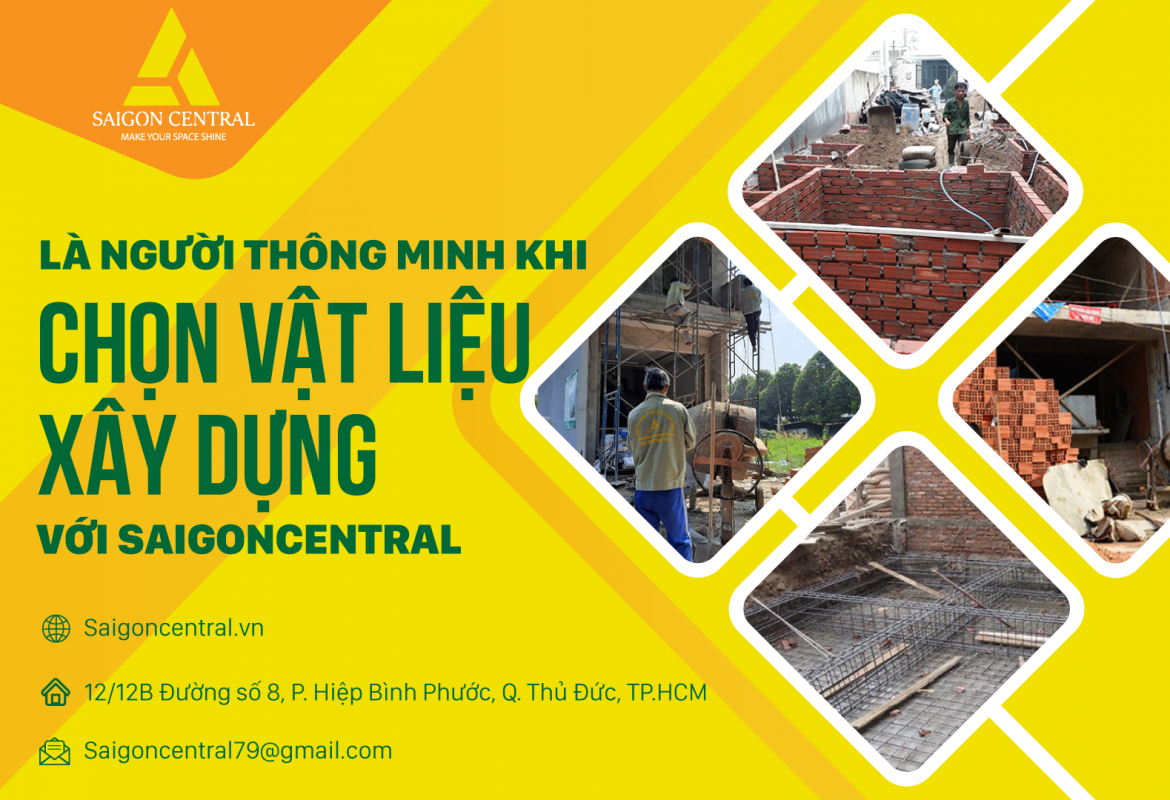 chọn vật liệu xây dựng