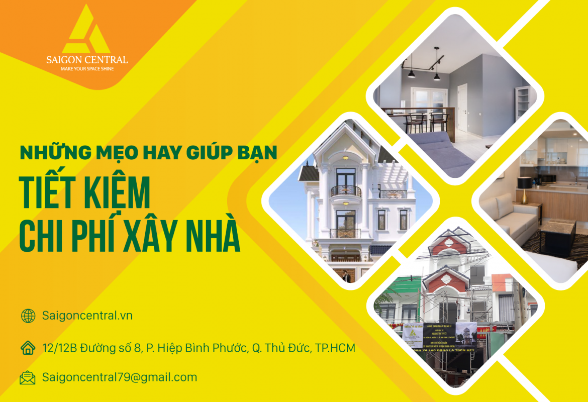 Tiết kiệm chi phí xây nhà