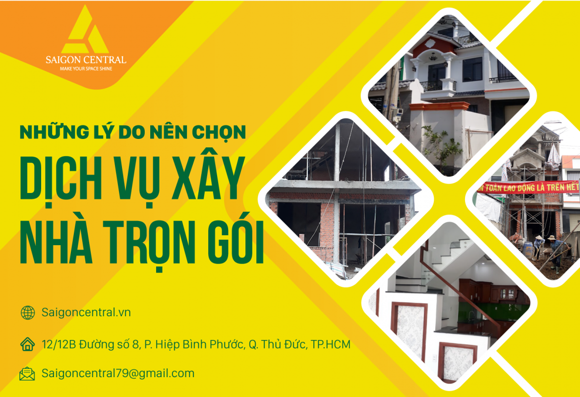 Dịch vụ xây nhà trọn gói