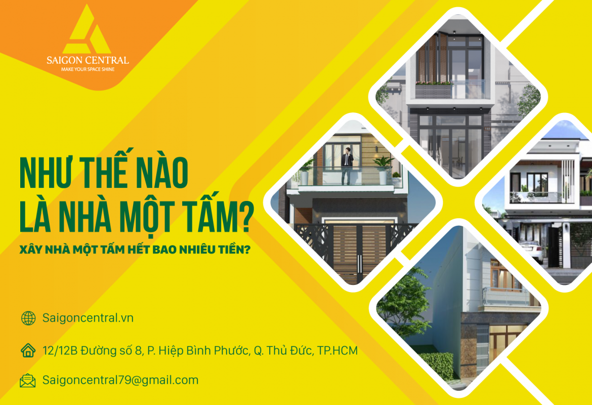 Xây nhà 1 tấm