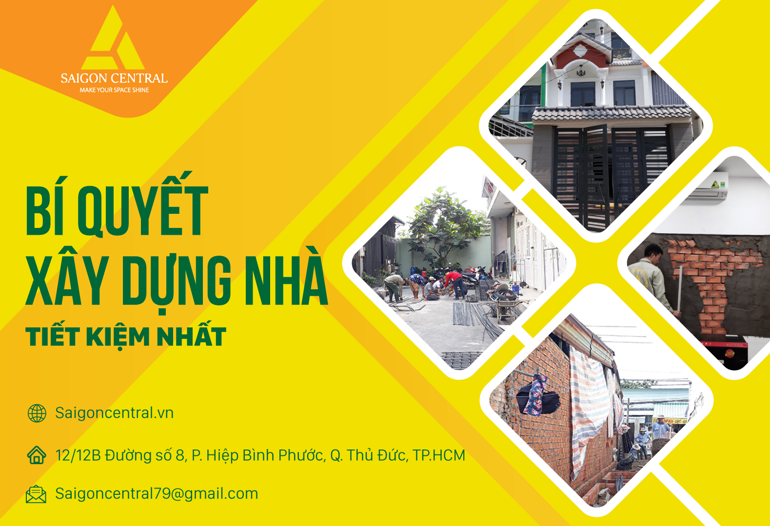 Bí quyết giúp xây dựng nhà tiết kiệm nhất 