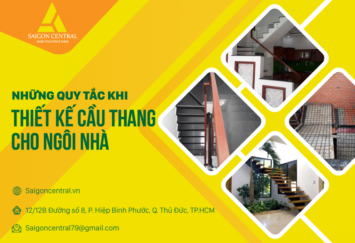 quy tắc thiết kế cầu thang