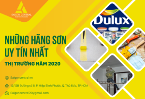 Những hãng sơn nhà uy tín