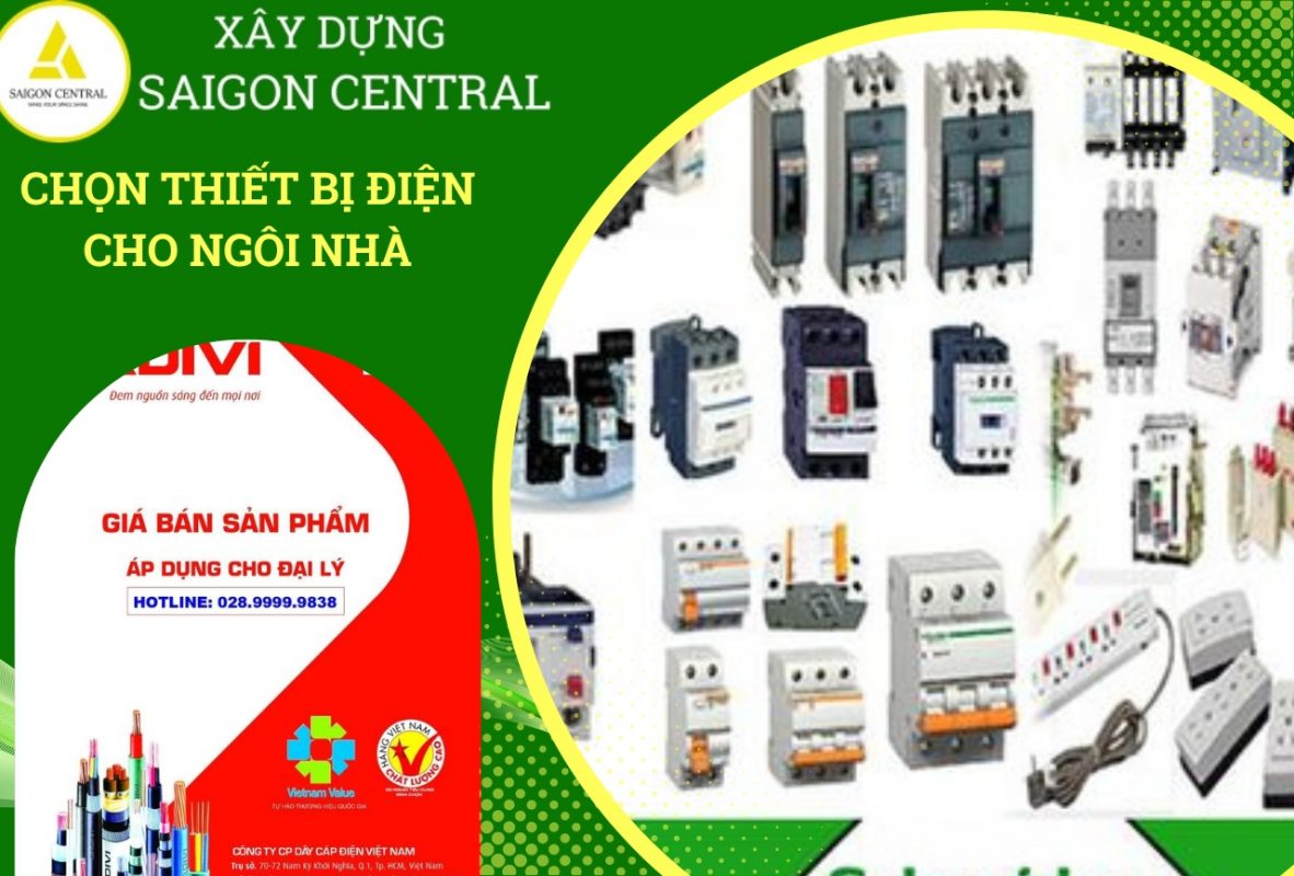 CHỌN THIẾT BỊ ĐIỆN