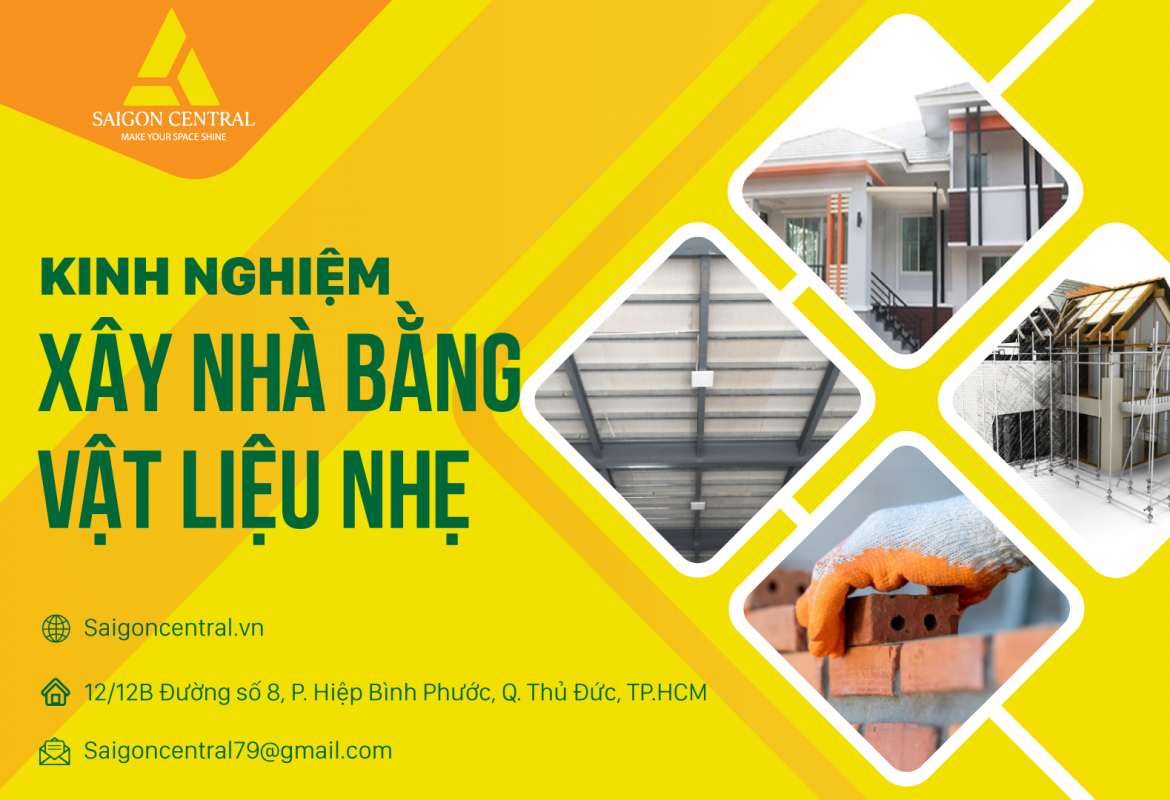 xây dựng nhà bằng vật liệu nhẹ
