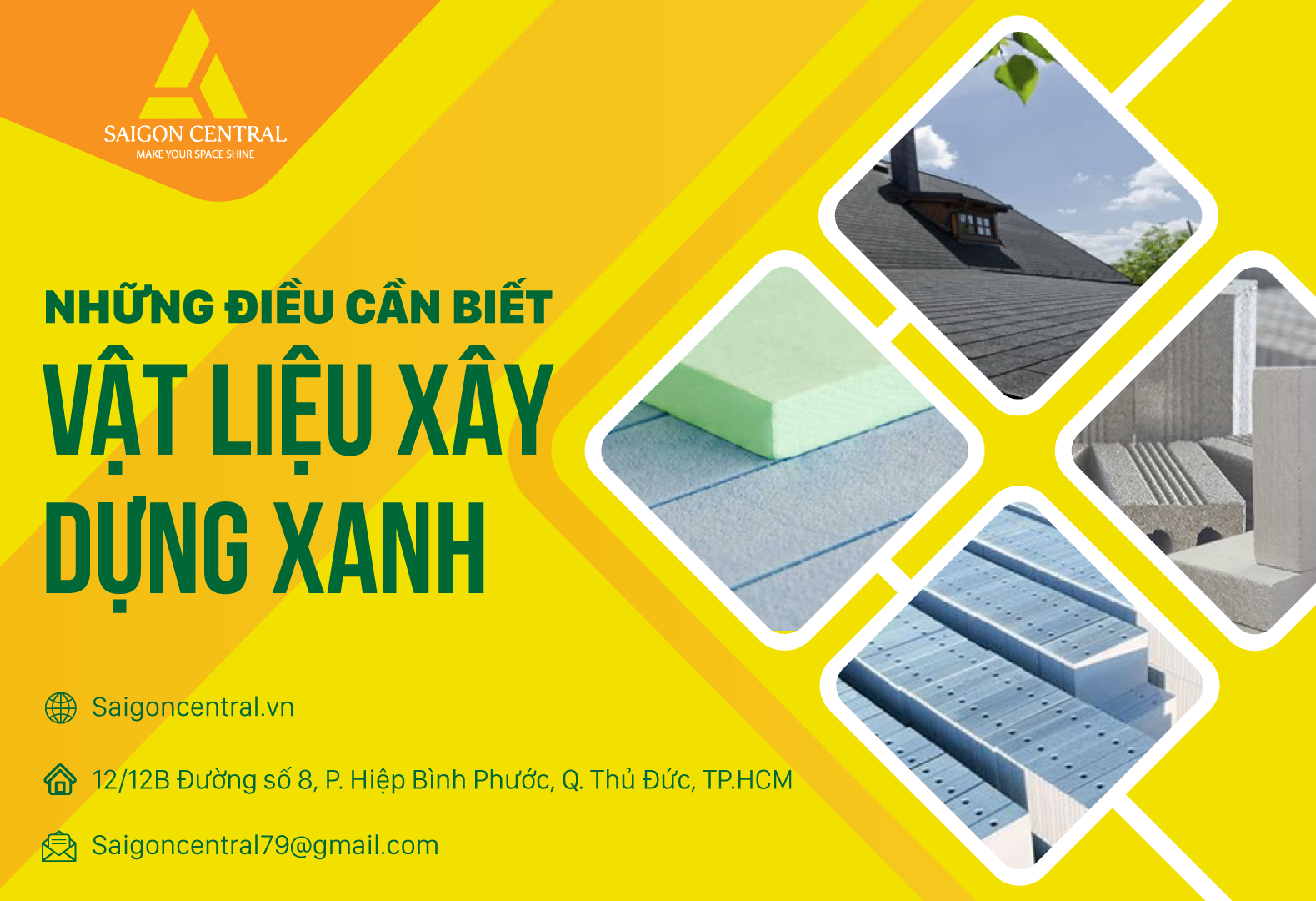 Những điều cần biết về vật liệu xây dựng xanh 