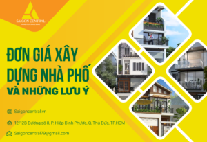 Đơn giá xây dựng nhà phố