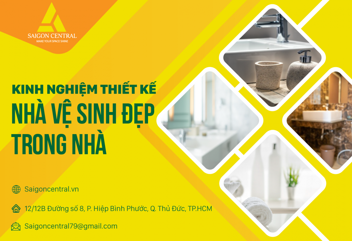 Thiết kế nhà vệ sinh đẹp