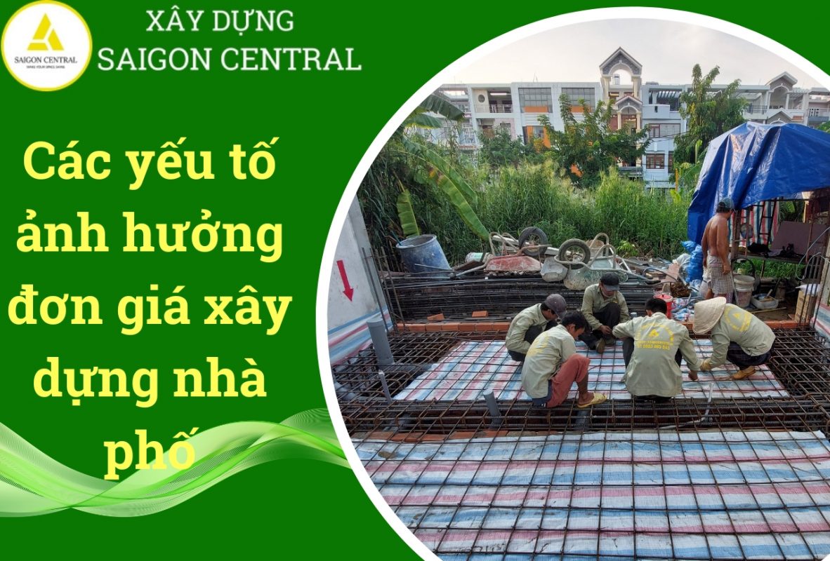 đơn giá xây nhà phố