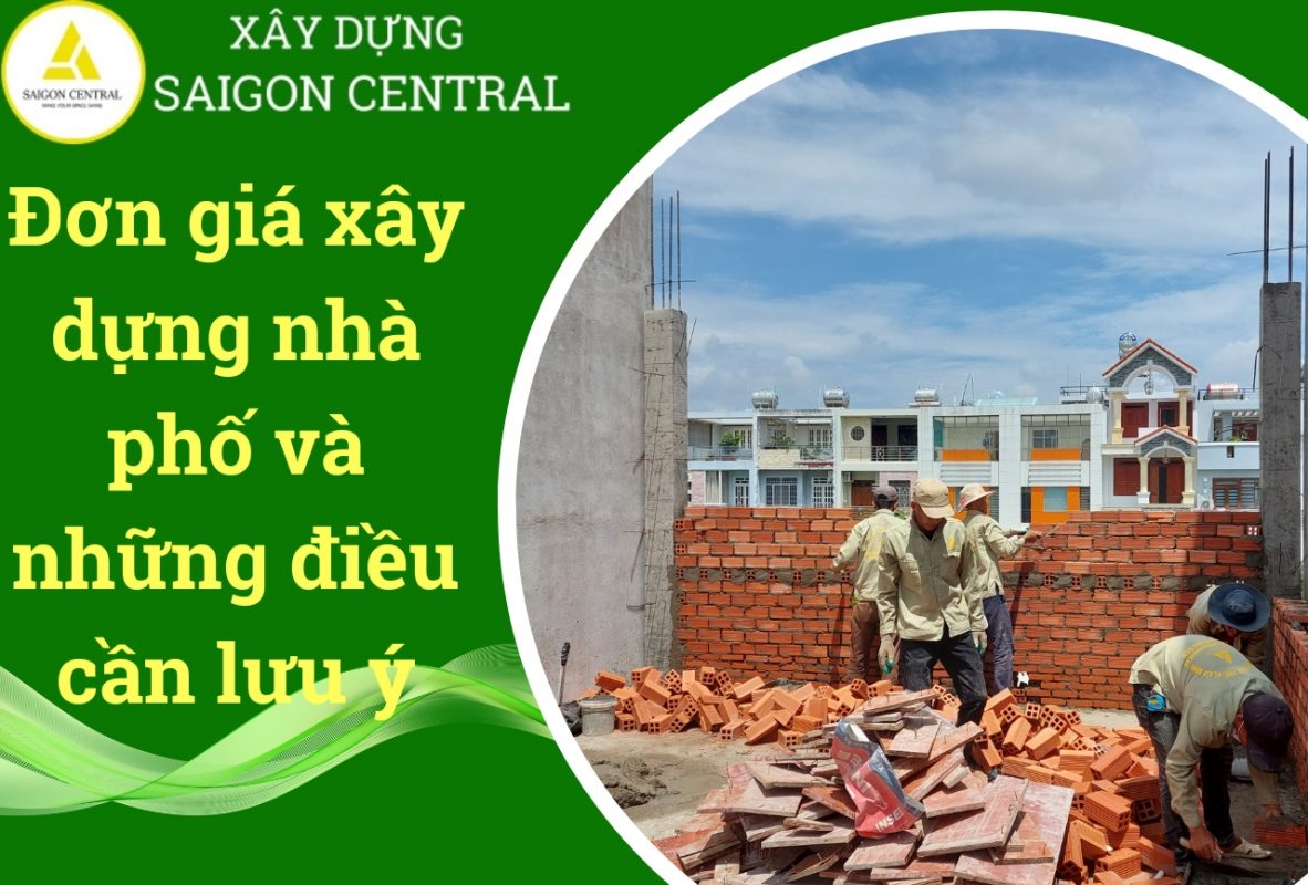 đơn giá nhà phố