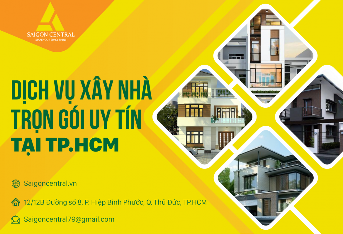 dịch vụ xây nhà trọn gói