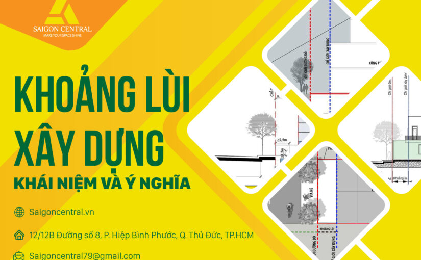 Khoảng lùi xây dựng là gì? Ý nghĩa của khoảng lùi xây dựng là gì?