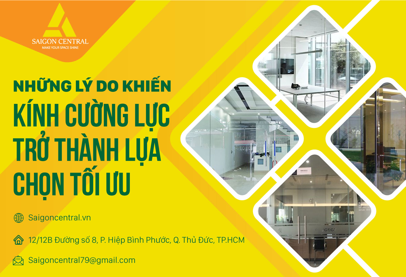 Những lý do khiến kính cường lực trở thành sự lựa chọn tối ưu 