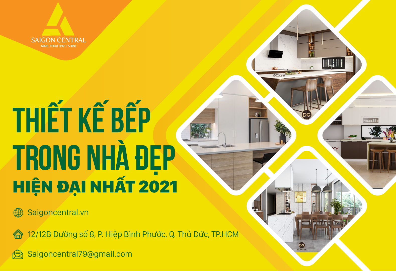 THIẾT KẾ BẾP TRONG NHÀ ĐẸP HIỆN ĐẠI NHẤT NĂM 2021 