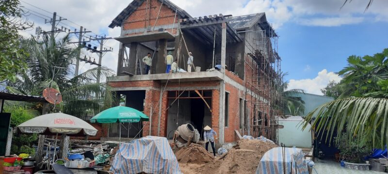Xây dựng phần thô tại Bình Dương trọn gói và nhân công hoàn thiện