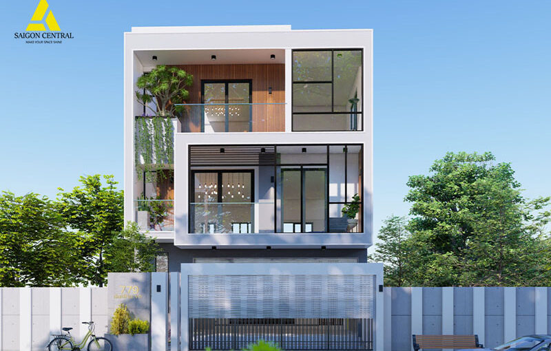 Tư vấn thiết kế nhà phố 5×20 hiện đại, sang trọng, tiết kiệm