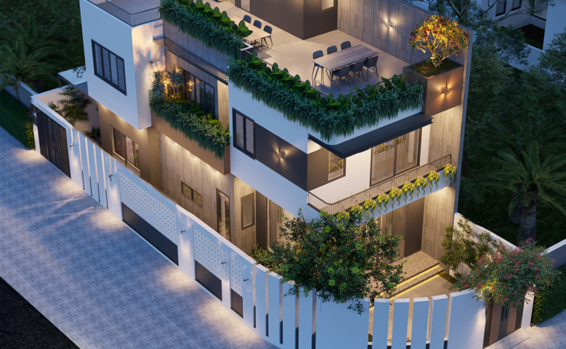 Giới Thiệu Mẫu Thiết Kế Nhà Phố Hiện Đại